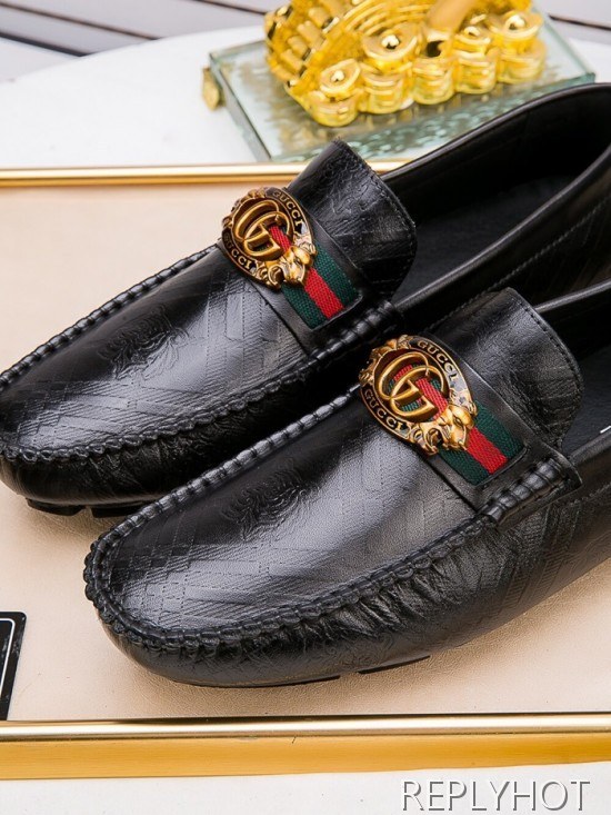 Gucci 2020 Mens Leather Loafer