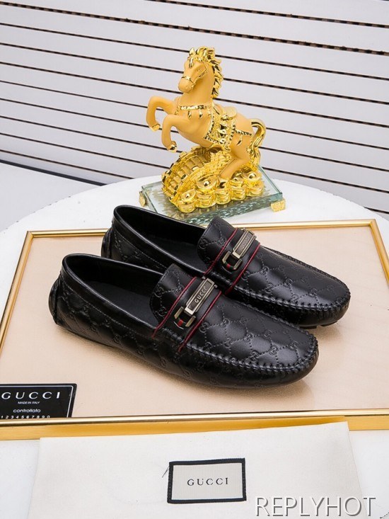 Gucci 2020 Mens Leather Loafer