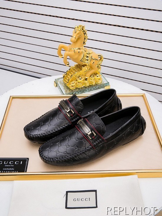 Gucci 2020 Mens Leather Loafer