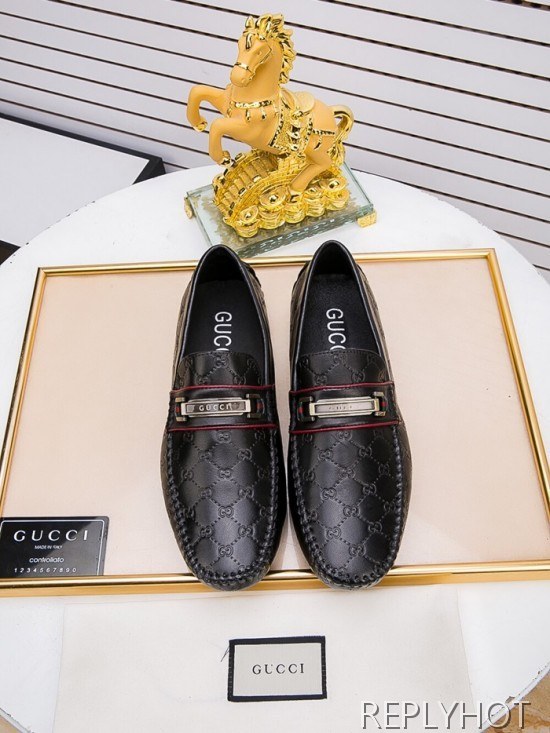 Gucci 2020 Mens Leather Loafer