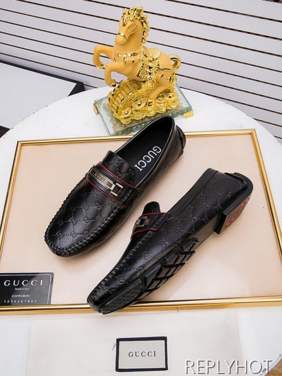 Gucci 2020 Mens Leather Loafer