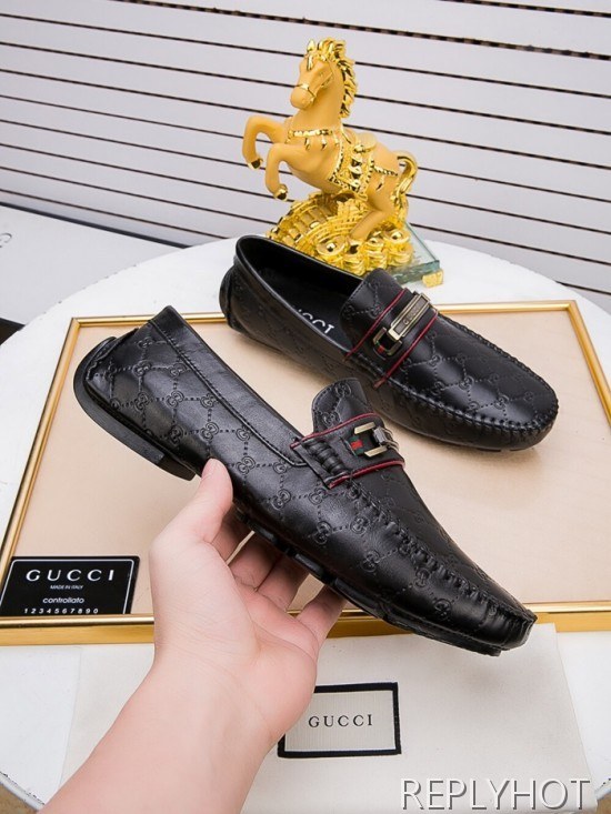 Gucci 2020 Mens Leather Loafer