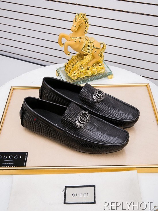 Gucci 2020 Mens Leather Loafer