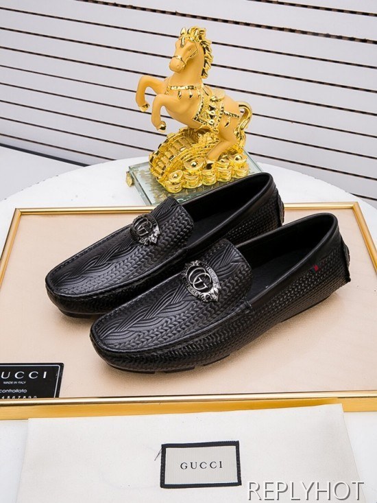 Gucci 2020 Mens Leather Loafer
