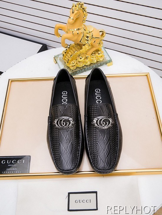 Gucci 2020 Mens Leather Loafer