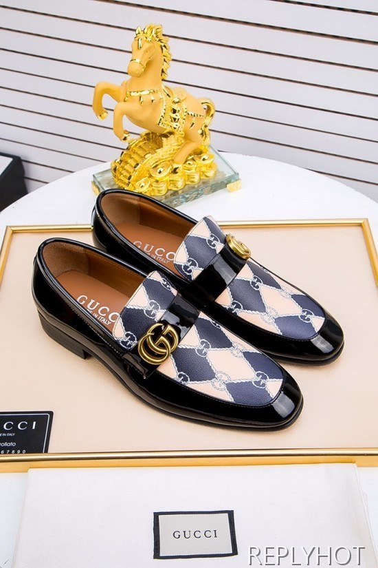 Gucci 2020 Mens Leather Loafer