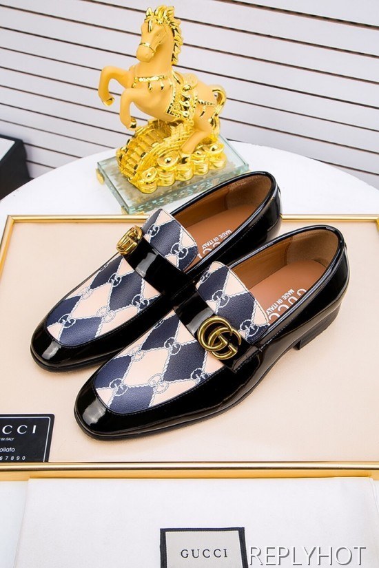 Gucci 2020 Mens Leather Loafer