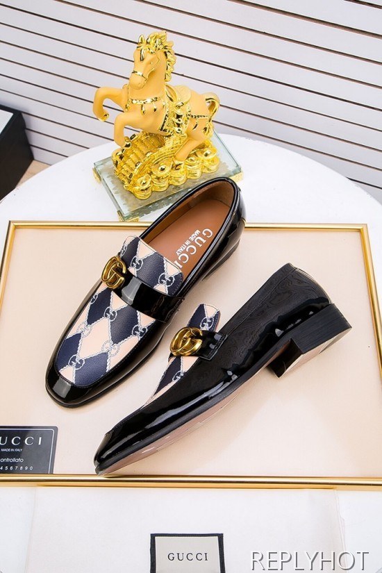 Gucci 2020 Mens Leather Loafer