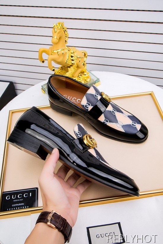 Gucci 2020 Mens Leather Loafer