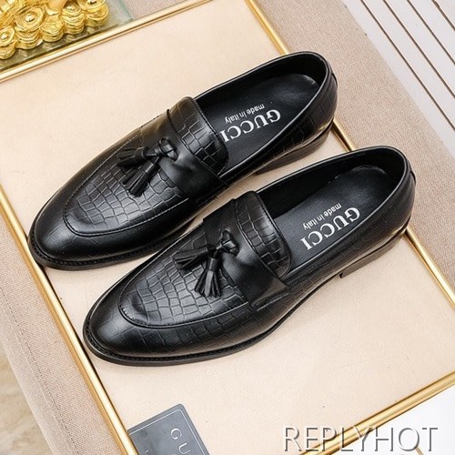 Gucci 2020 Mens Leather Loafer