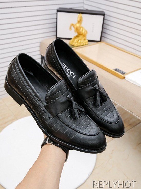 Gucci 2020 Mens Leather Loafer