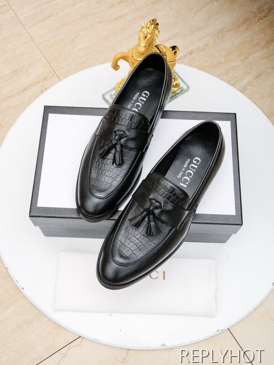 Gucci 2020 Mens Leather Loafer
