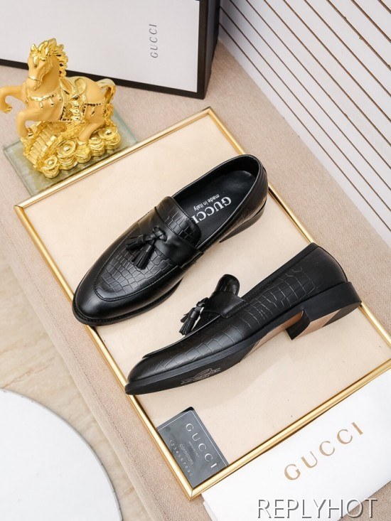 Gucci 2020 Mens Leather Loafer
