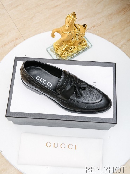 Gucci 2020 Mens Leather Loafer