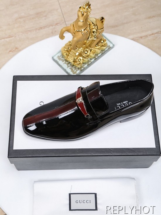 Gucci 2020 Mens Leather Loafer