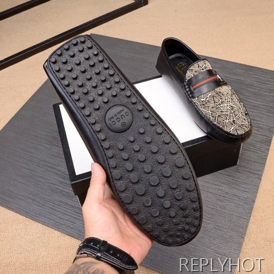 Gucci 2020 Mens Leather Loafer
