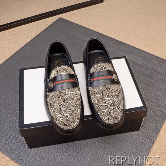 Gucci 2020 Mens Leather Loafer