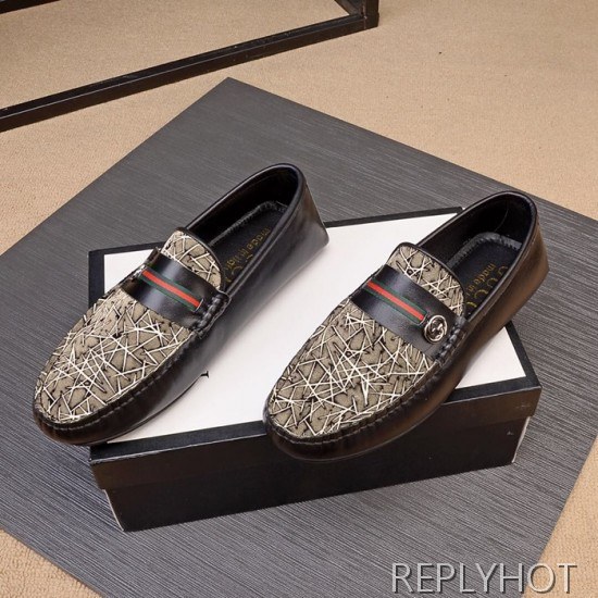 Gucci 2020 Mens Leather Loafer