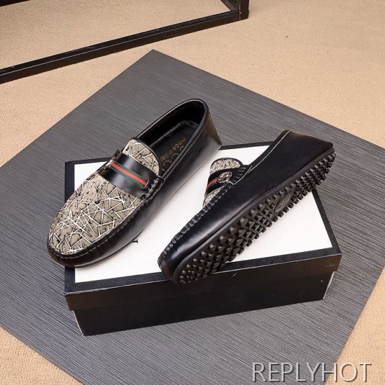Gucci 2020 Mens Leather Loafer