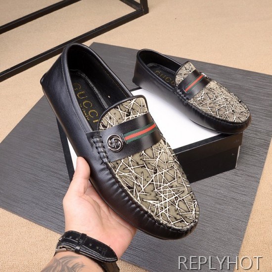 Gucci 2020 Mens Leather Loafer