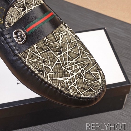 Gucci 2020 Mens Leather Loafer