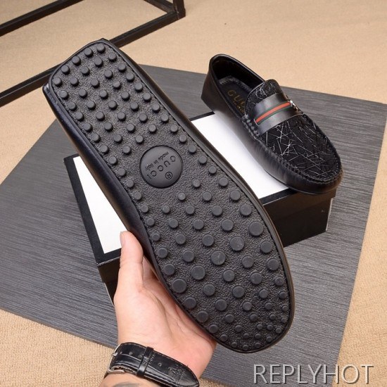 Gucci 2020 Mens Leather Loafer