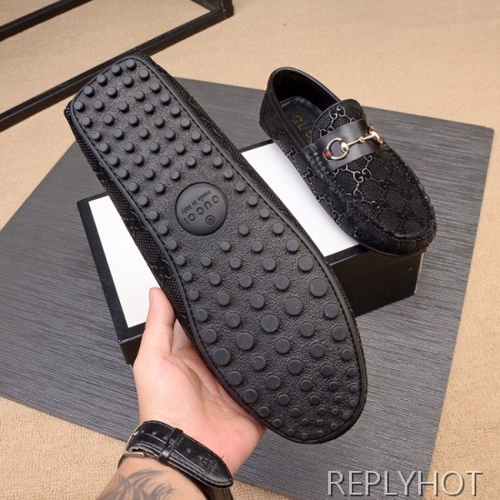 Gucci 2020 Mens Leather Loafer