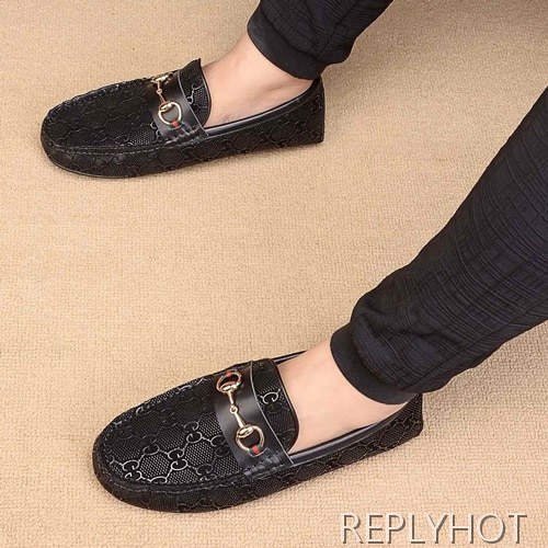 Gucci 2020 Mens Leather Loafer