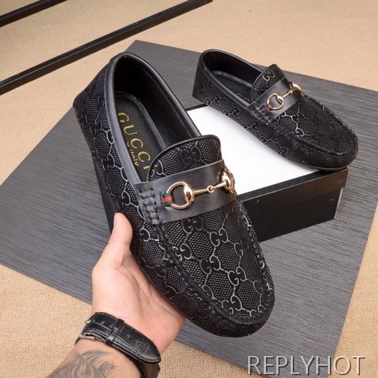 Gucci 2020 Mens Leather Loafer