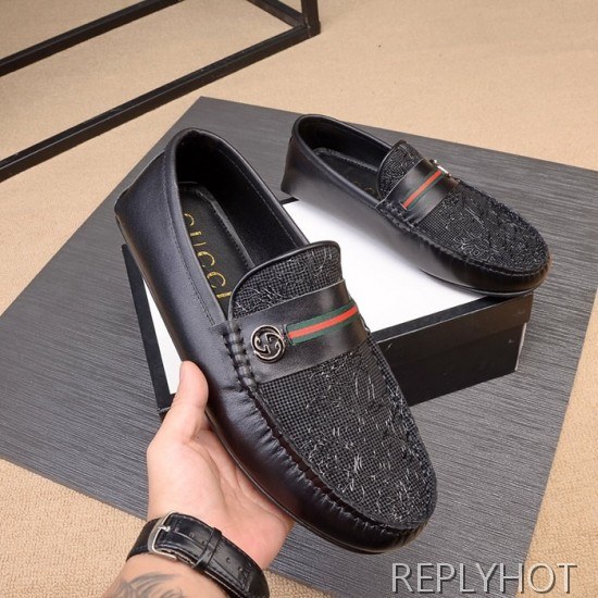 Gucci 2020 Mens Leather Loafer