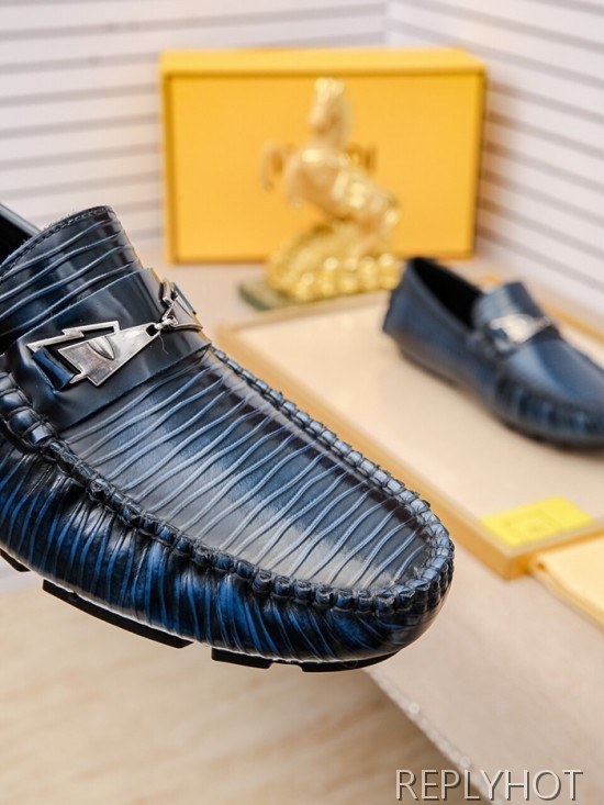 Fendi 2020 Mens Leather Loafer