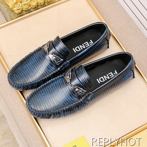 Fendi 2020 Mens Leather Loafer