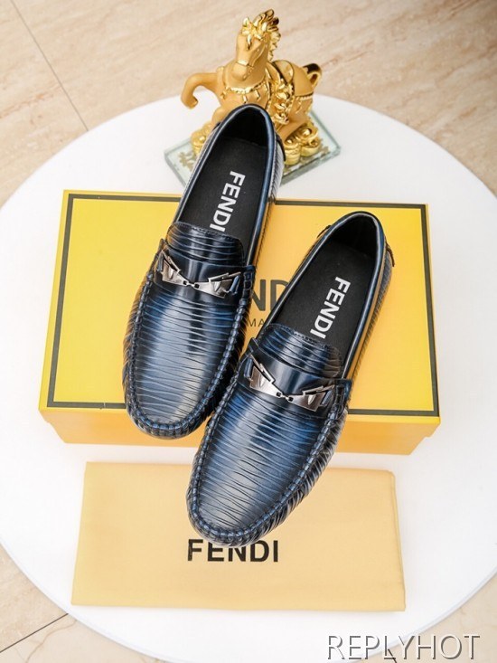 Fendi 2020 Mens Leather Loafer