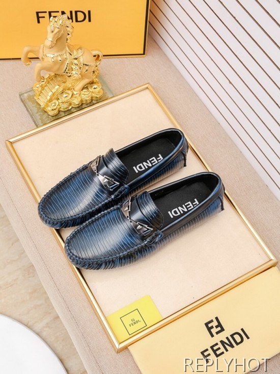 Fendi 2020 Mens Leather Loafer