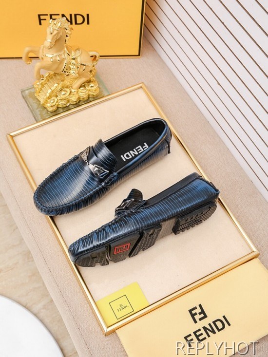 Fendi 2020 Mens Leather Loafer