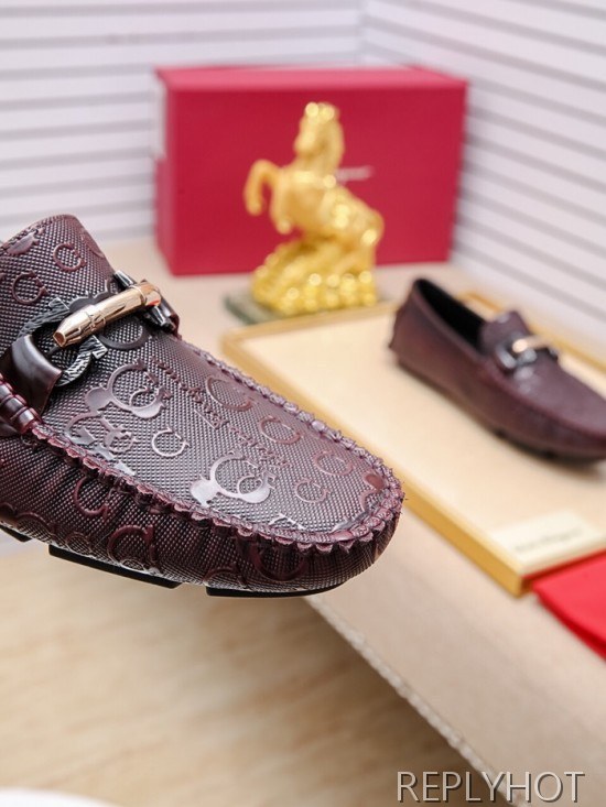 Ferragamo  2020 Mens Leather Loafer