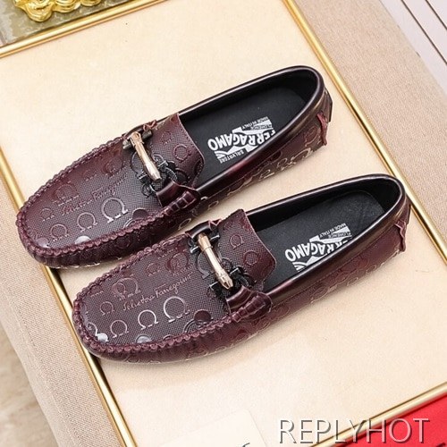 Ferragamo  2020 Mens Leather Loafer
