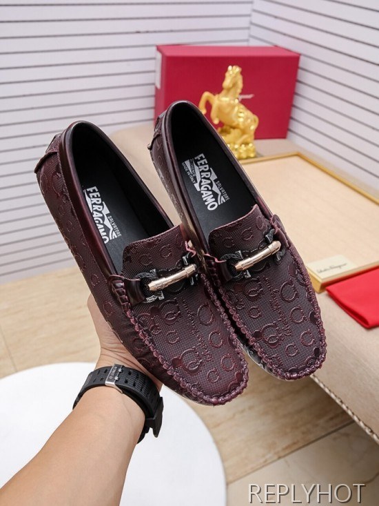 Ferragamo  2020 Mens Leather Loafer