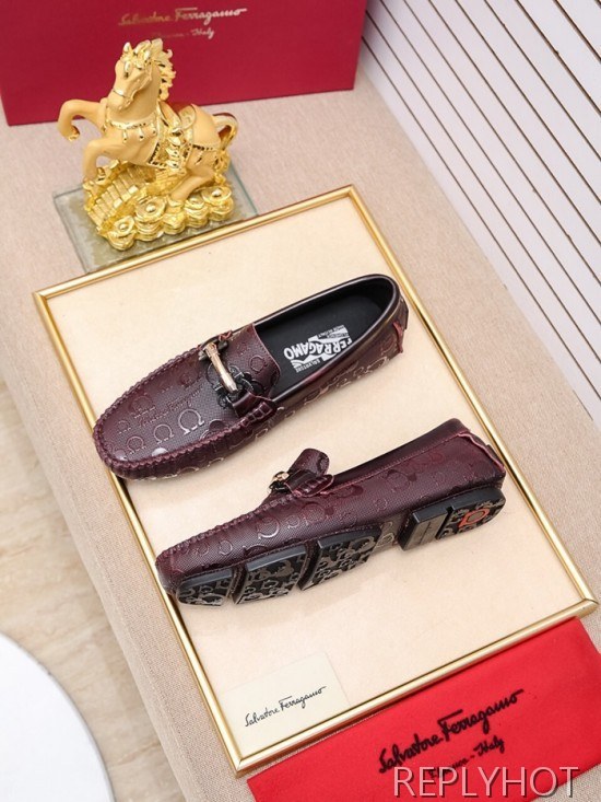 Ferragamo  2020 Mens Leather Loafer