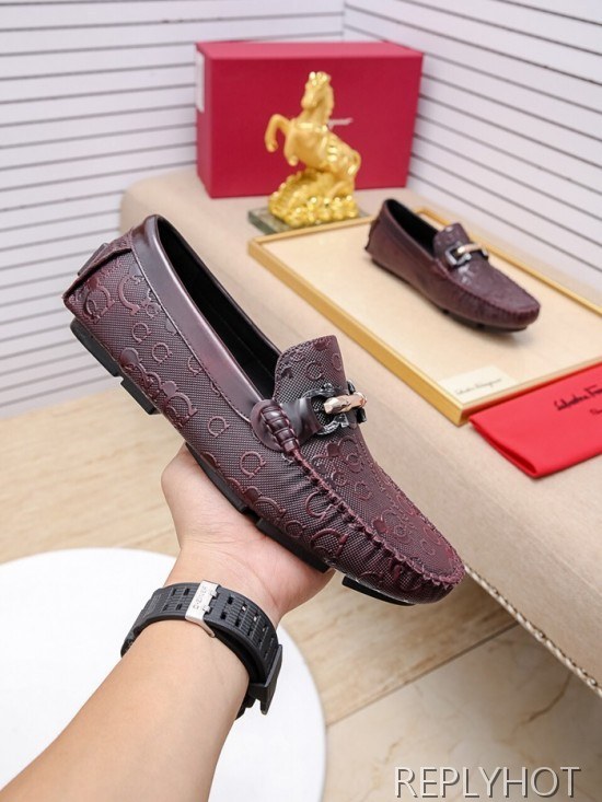 Ferragamo  2020 Mens Leather Loafer