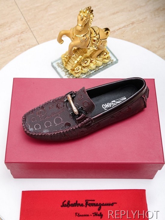 Ferragamo  2020 Mens Leather Loafer