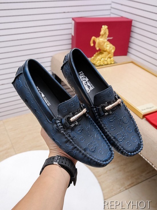 Ferragamo  2020 Mens Leather Loafer