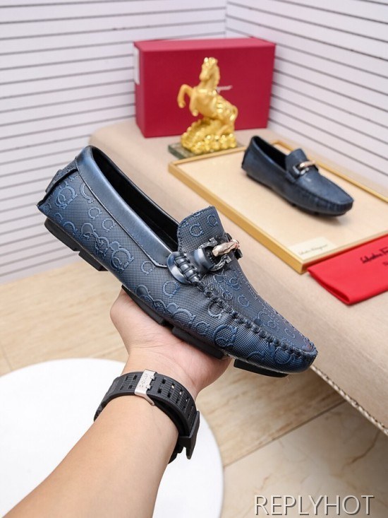Ferragamo  2020 Mens Leather Loafer