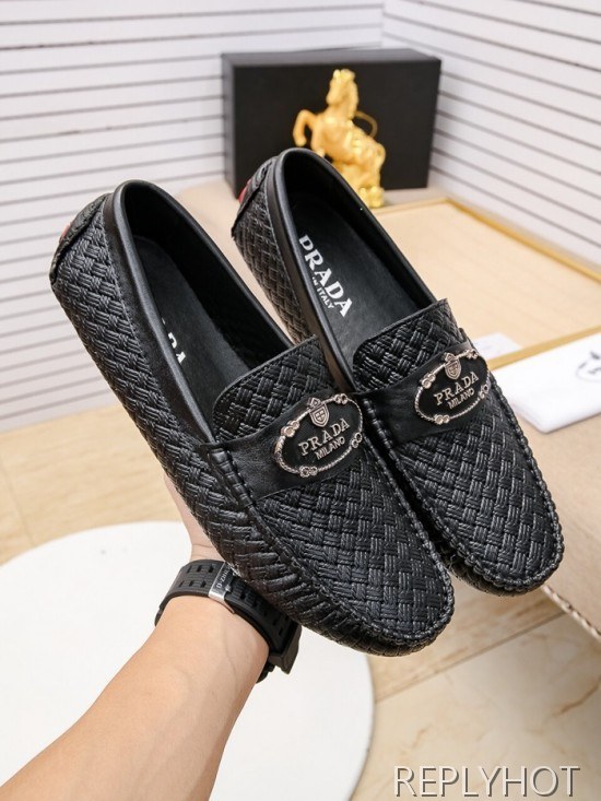 Prada 2020 Mens Leather Loafer