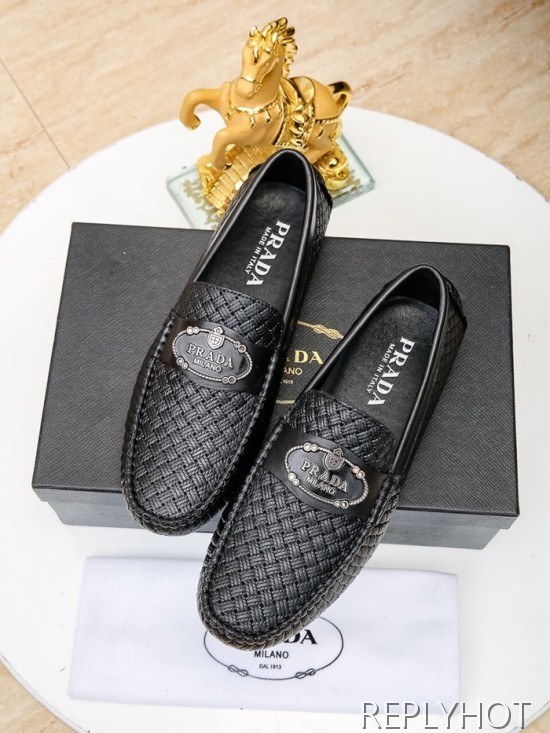 Prada 2020 Mens Leather Loafer
