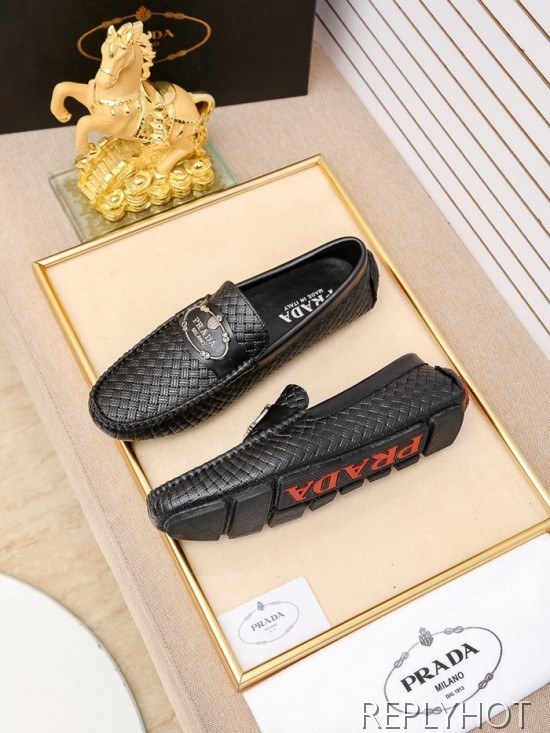 Prada 2020 Mens Leather Loafer