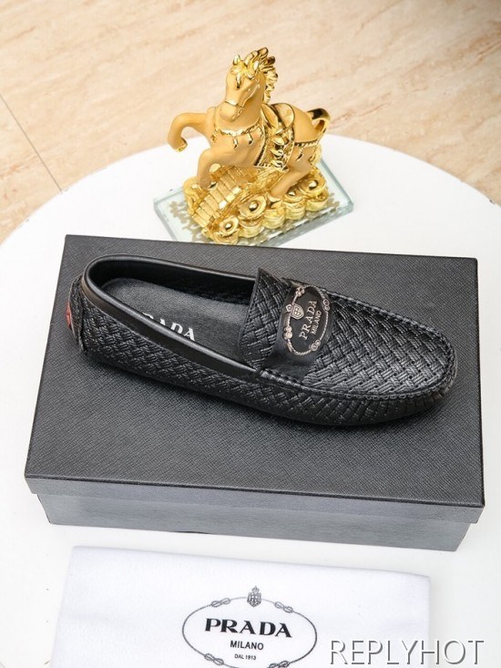 Prada 2020 Mens Leather Loafer