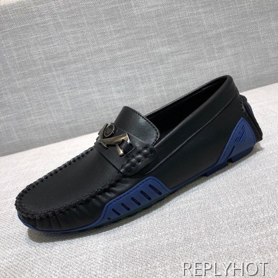 Armani 2020 Mens Leather Loafer