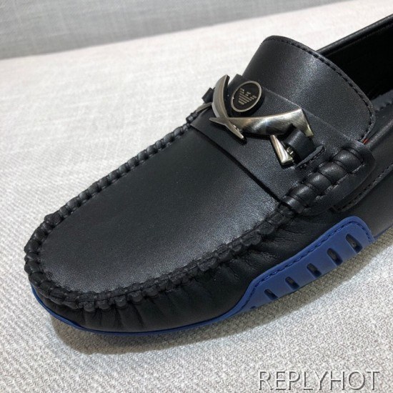 Armani 2020 Mens Leather Loafer