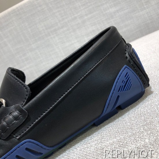 Armani 2020 Mens Leather Loafer